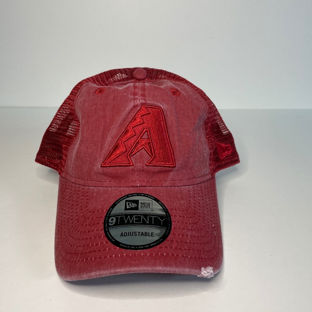 NEW Arizona Diamondback Hat Red New Era Snapback MLB Baseball Distressed Men